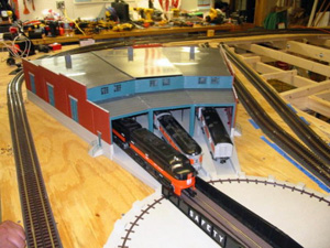 Turntable on the Club Layout at HobbyTown USA in Kennesaw, GA